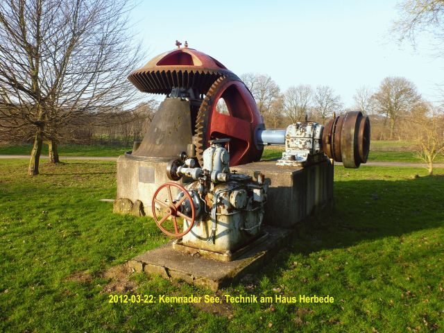 2012-03-22: Kemnader See, Technik am Haus
                        Herbede